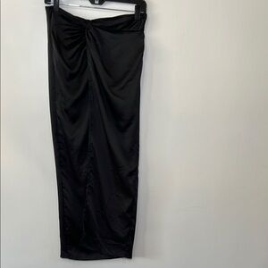 Topshop Black Maxi Pencil Skirt NWT